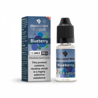 Diamond Mist Nic SALT Blueberry Flavour E-Liquid 10ml - 10mg & 20mg